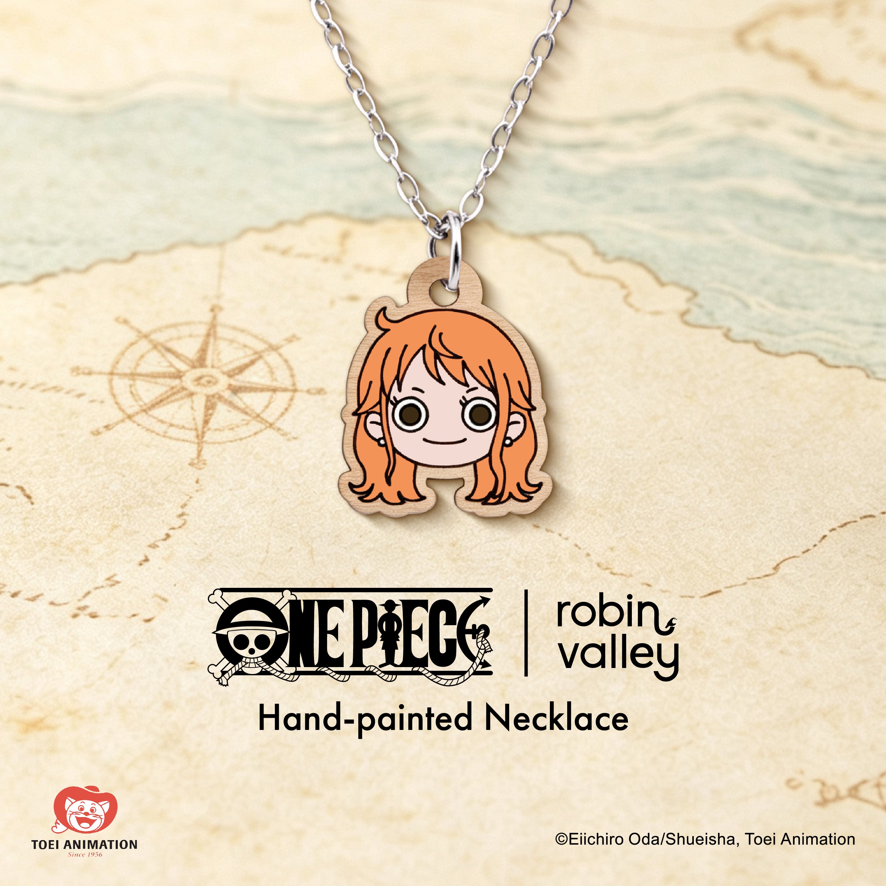 Officially Licensed One Piece Nami Necklace – Wave 1: Fish-Man Island
