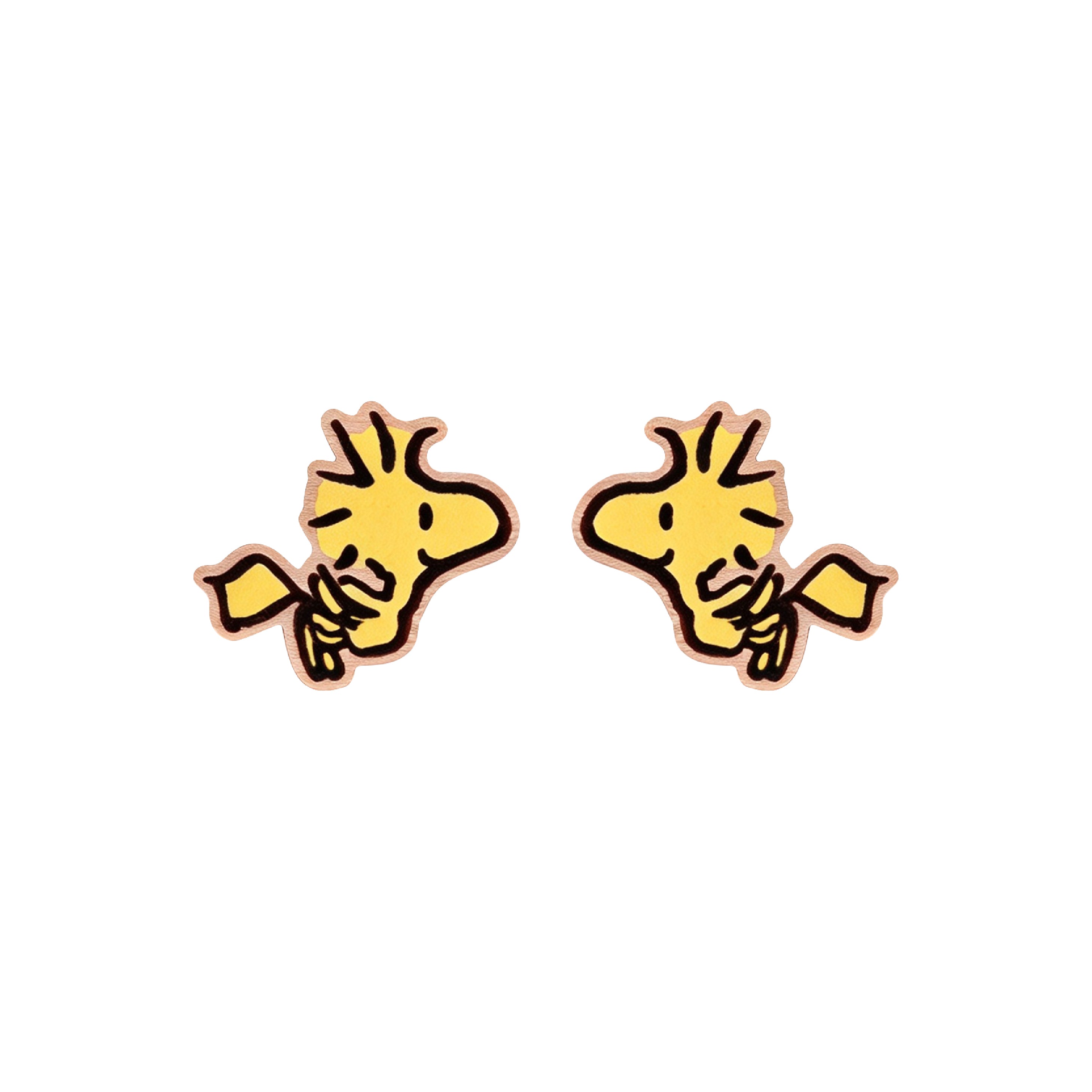 Officially Licensed Peanuts Flying Woodstock Stud Earrings