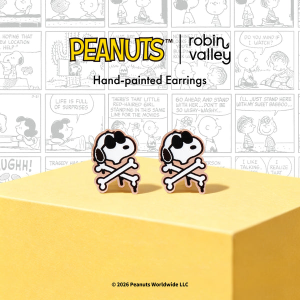 Pendientes de botón clásico de Hello Kitty