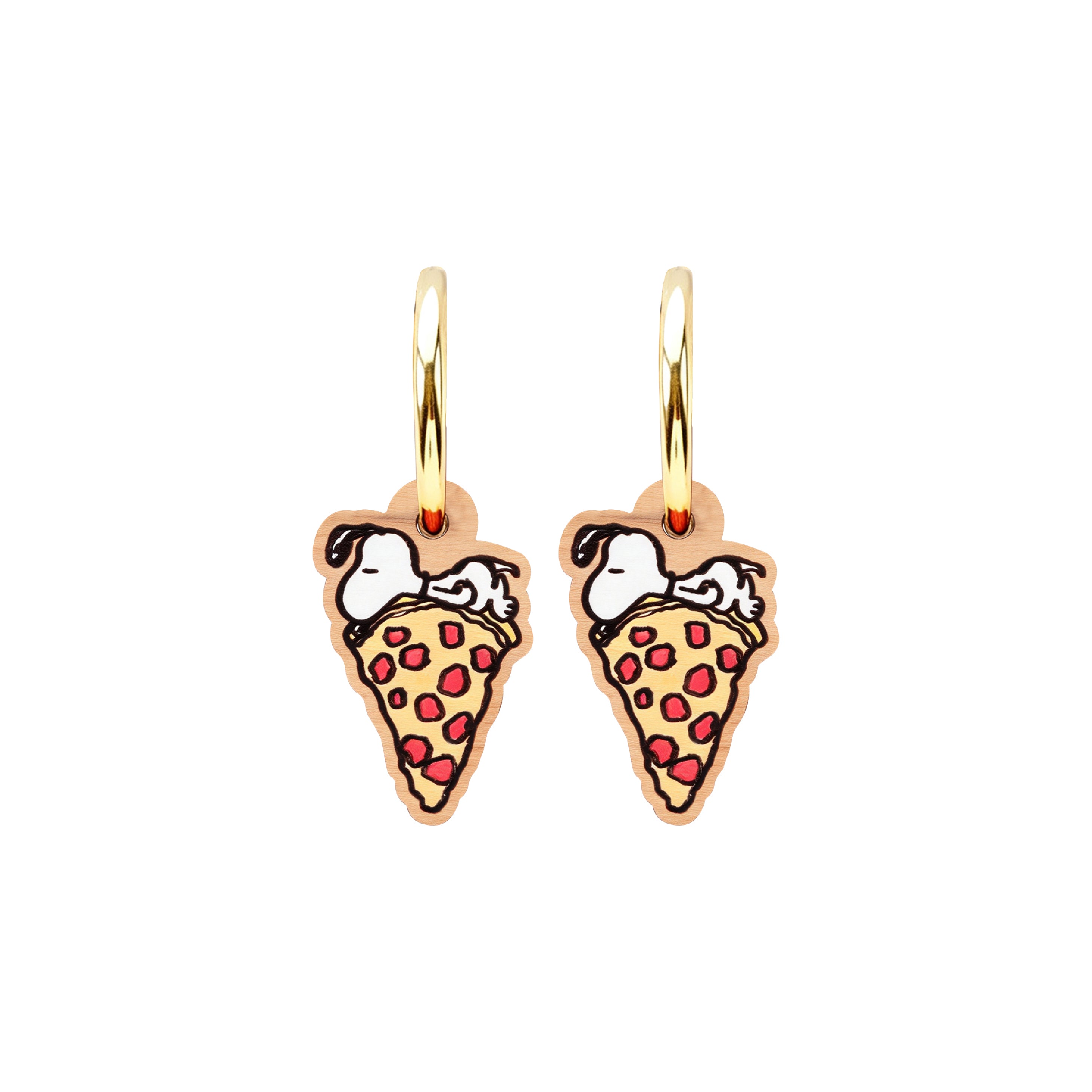 Orecchini a bottone classici Hello Kitty