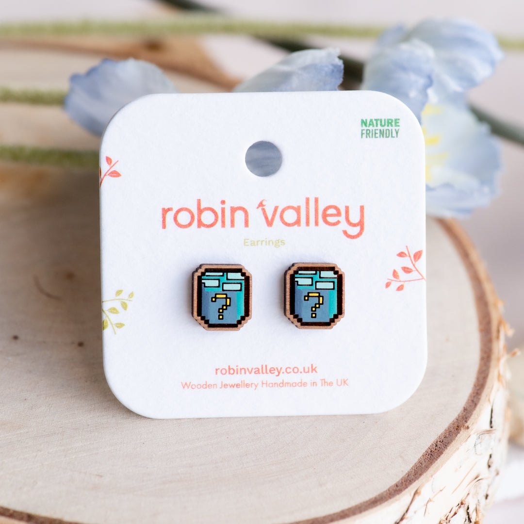 Stardew Valley Mystery Box Stud Earrings