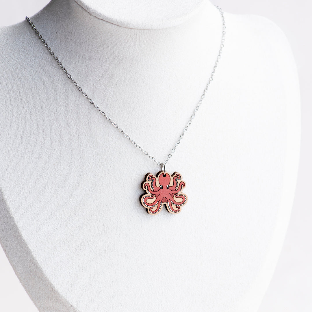Collana con pendente mamma e scimmia cucciolo