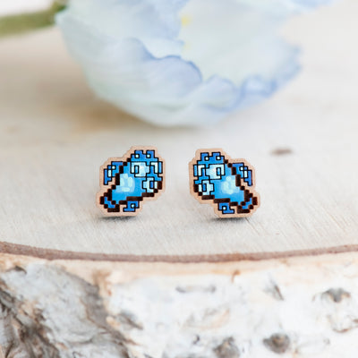 Stardew Valley Spook Fish Stud Earrings