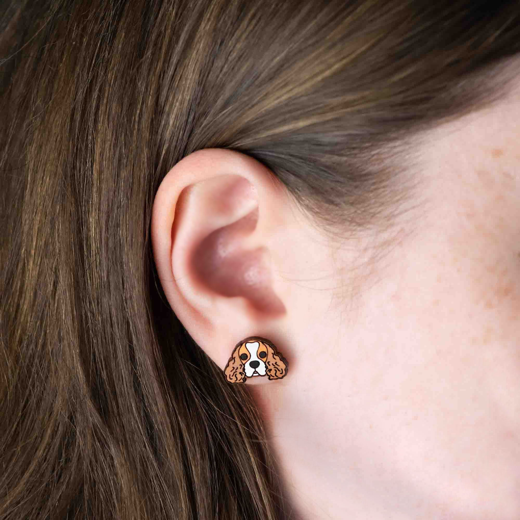 Cavalier King Charles Spaniel Earrings