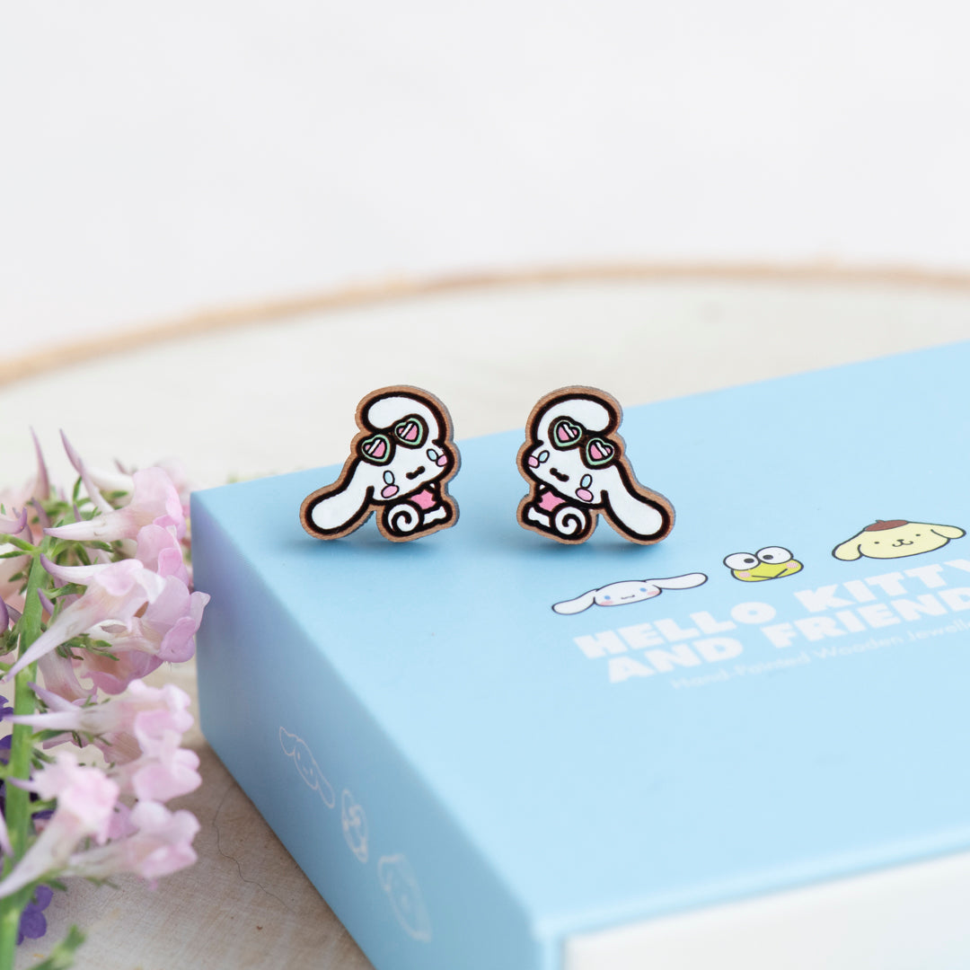 Officially Licensed Watermelon Cinnamoroll Stud Earrings