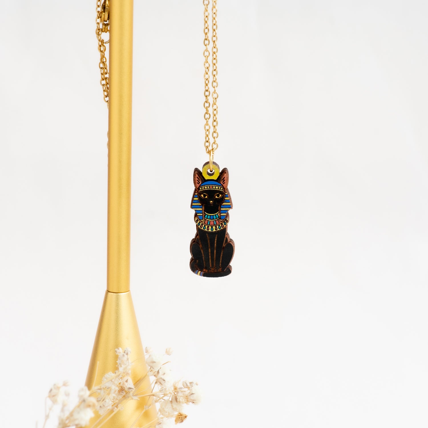 Ancient Egyptian Cat Necklace