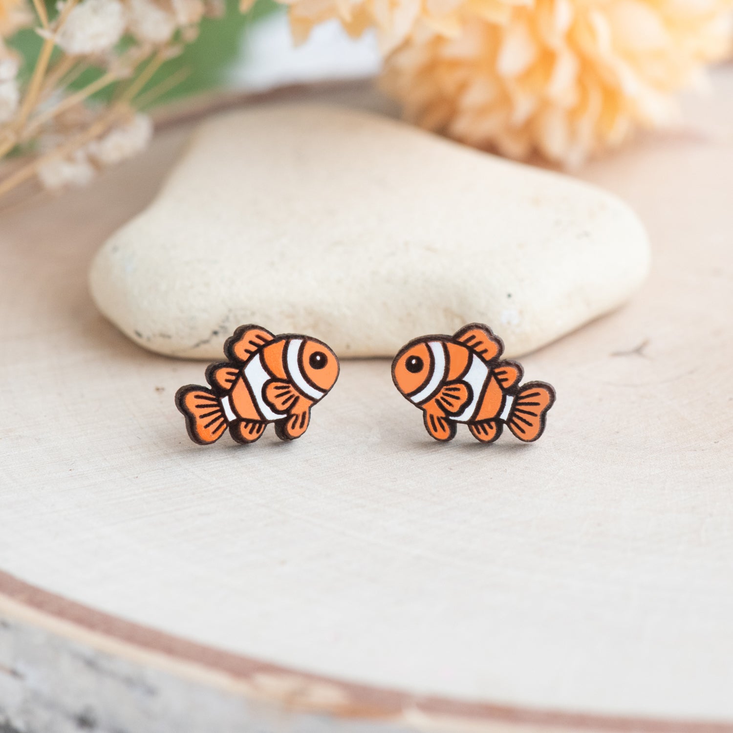 Boucles d'oreilles tortue de mer