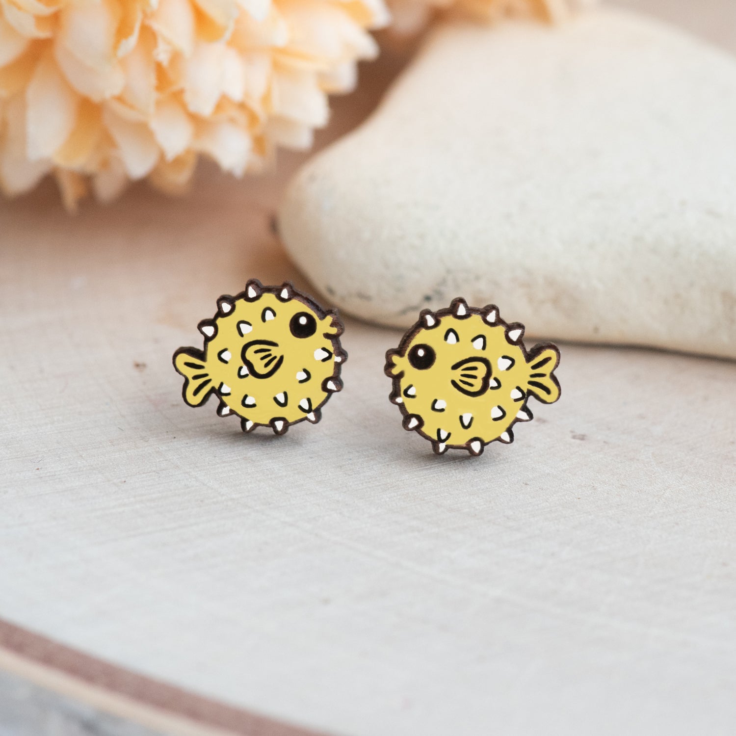 Boucles d'oreilles tortue de mer