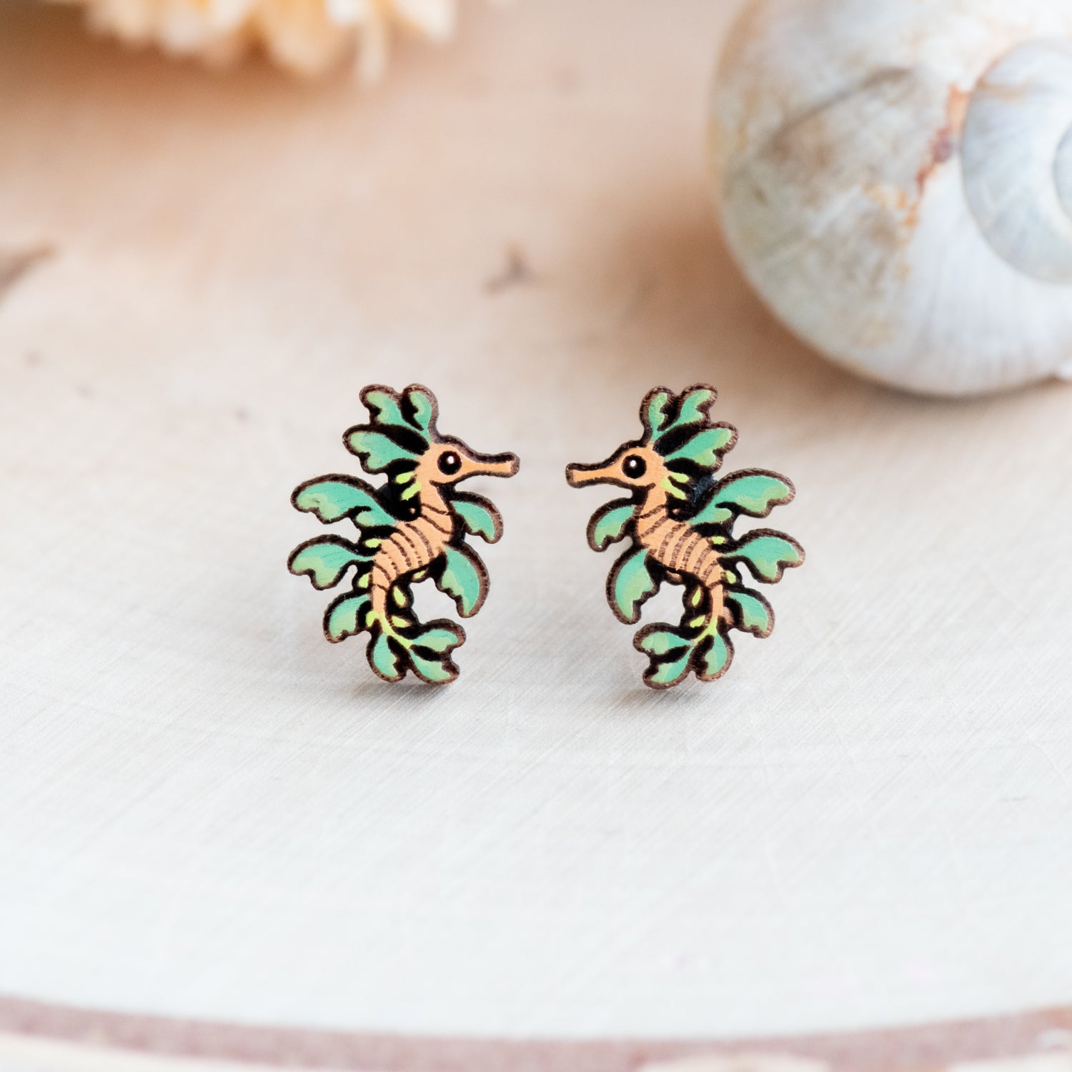 Boucles d'oreilles tortue de mer