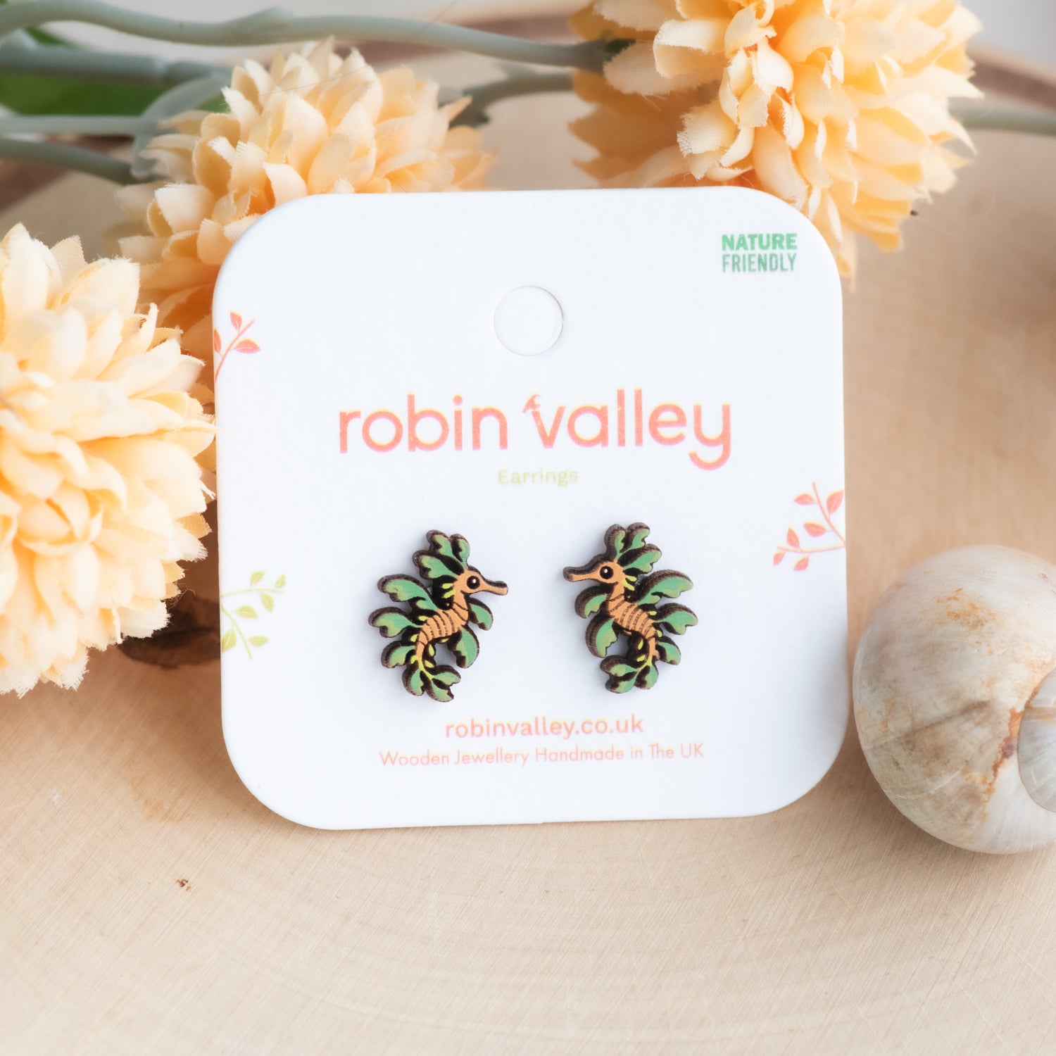 Boucles d'oreilles tortue de mer