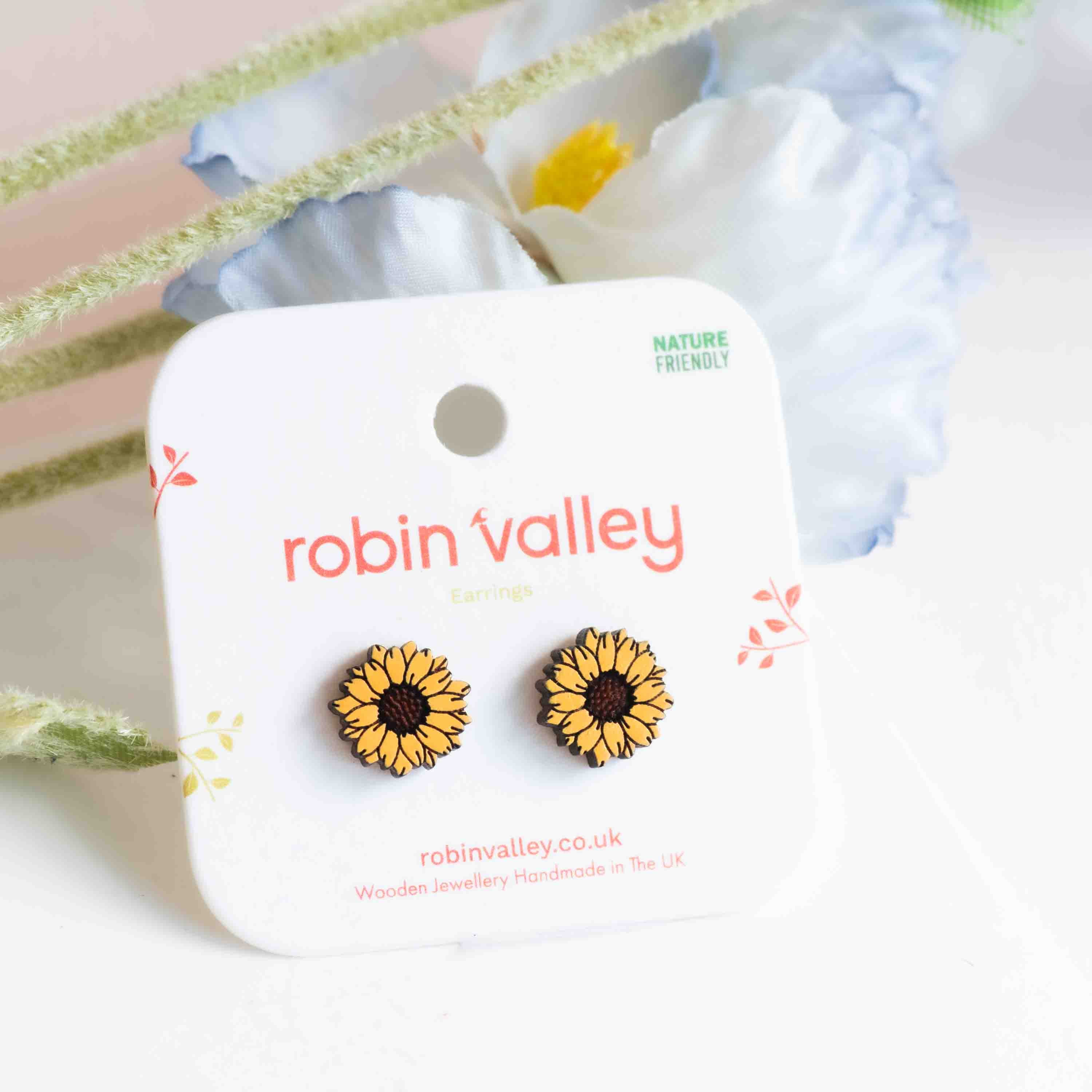 Sunflower Earrings