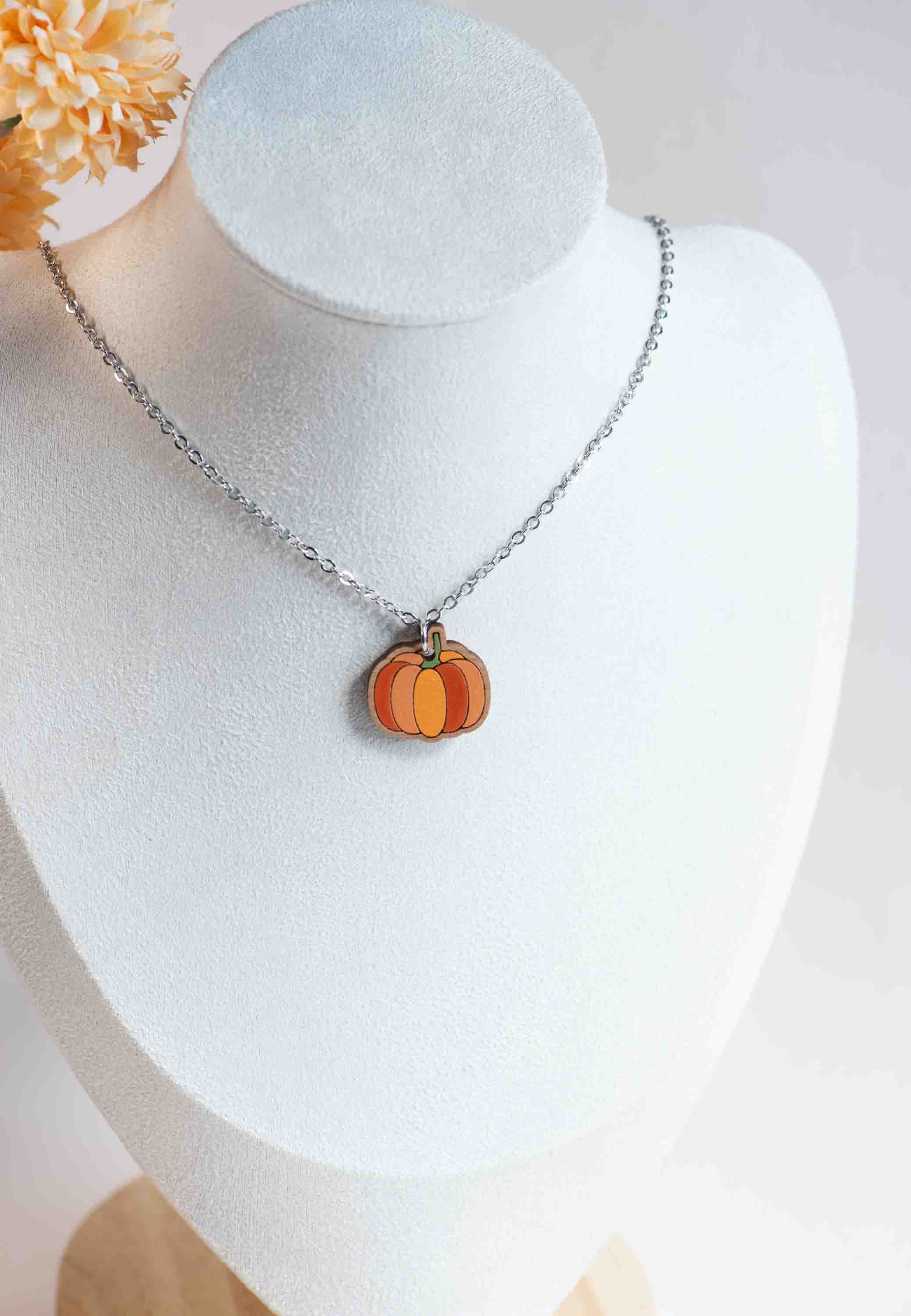 Palettes Pumpkin Necklace
