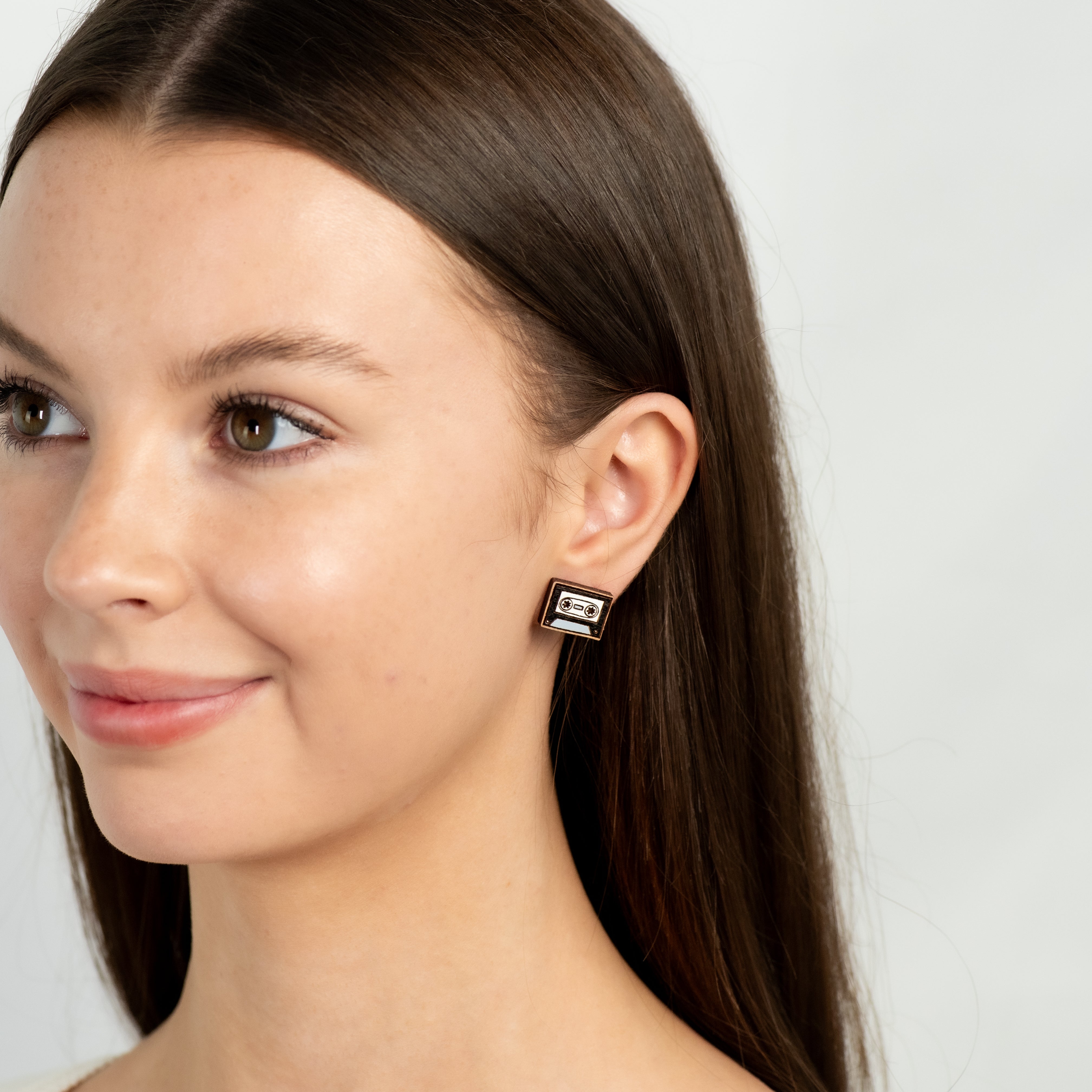 80's Tape Sutd Earrings