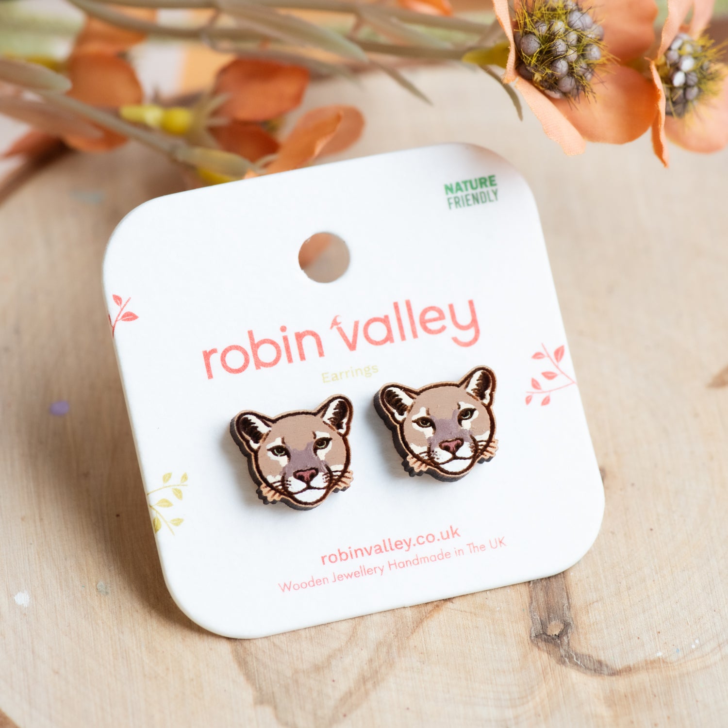 Puma Earrings