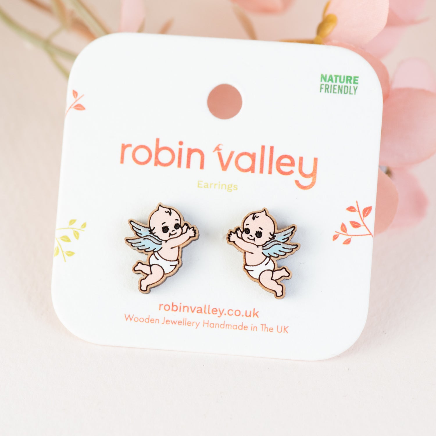 Pendientes de Bebé Cupido