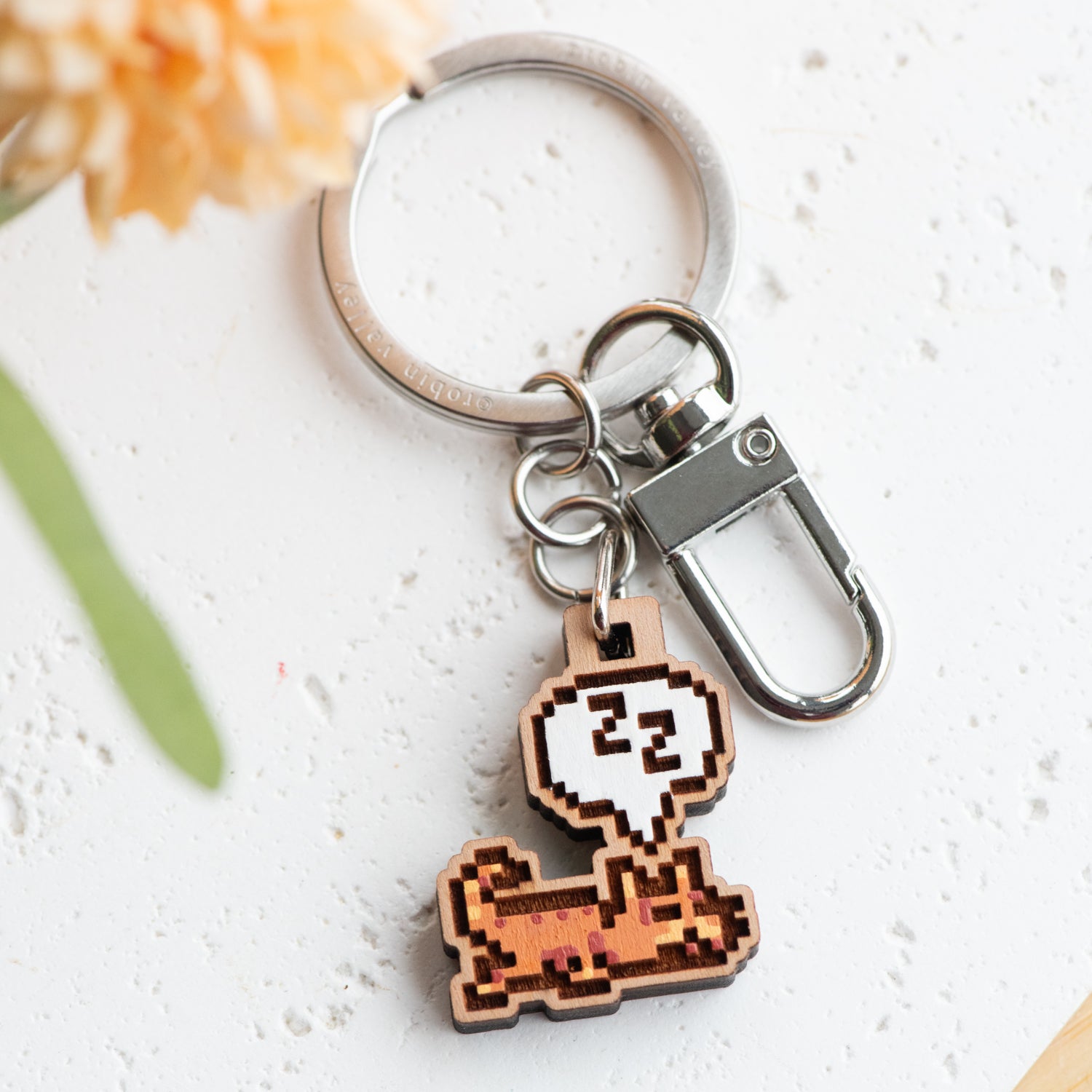 Portachiavi con Gatto Dormiente – Stardew Valley