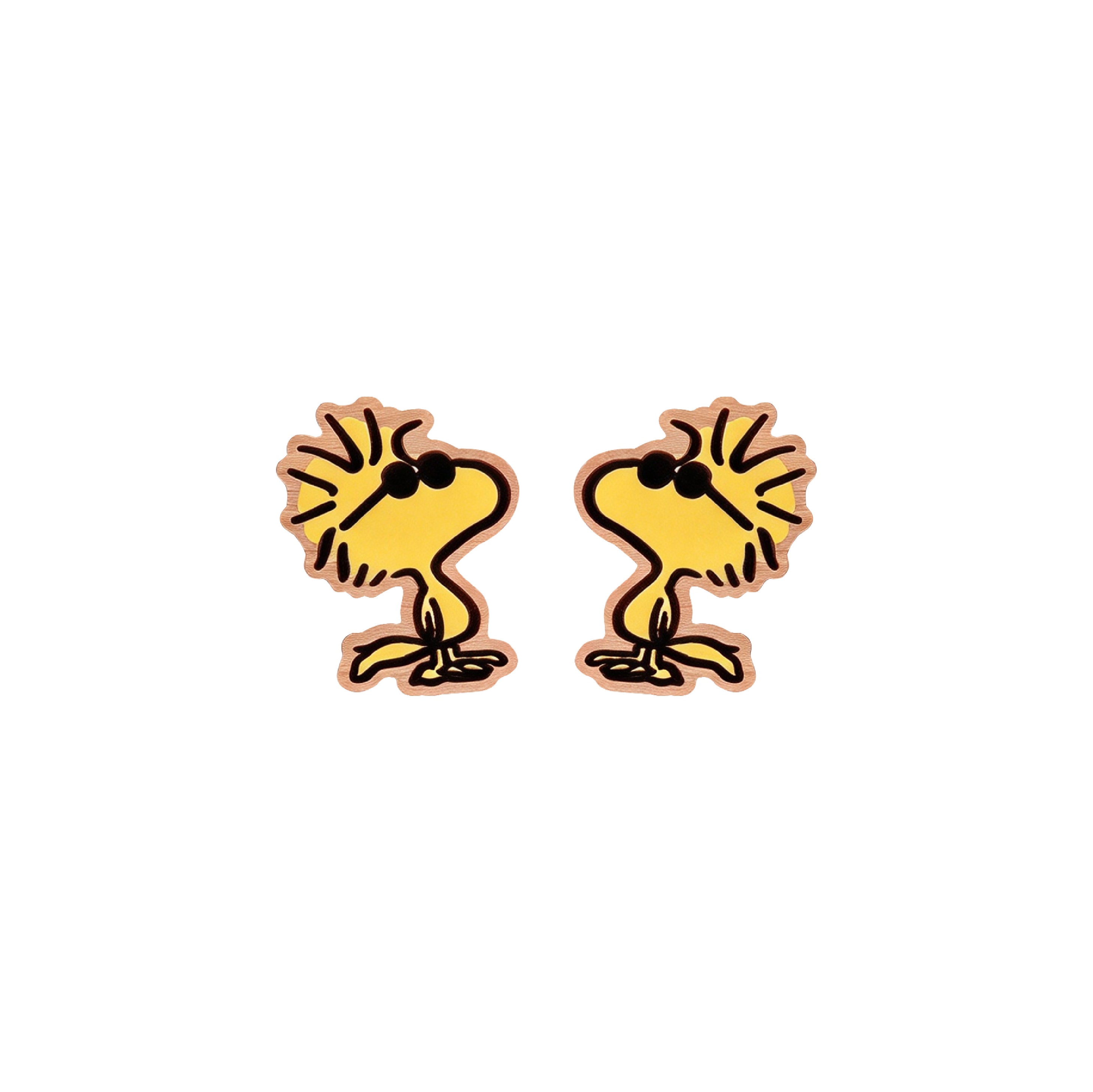Pendientes de botón clásico de Hello Kitty