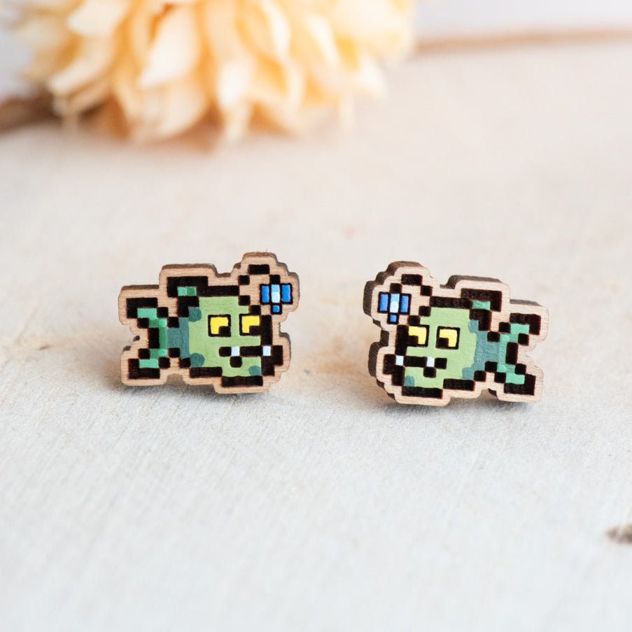 Angler Earrings – Stardew Valley - Robin Valley Official Store