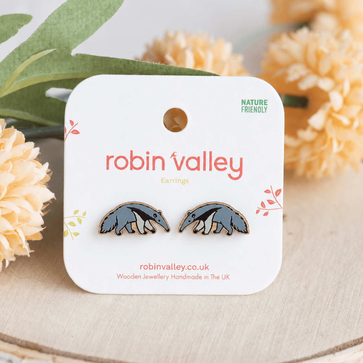 Anteater Stud Earrings - Robin Valley Official Store