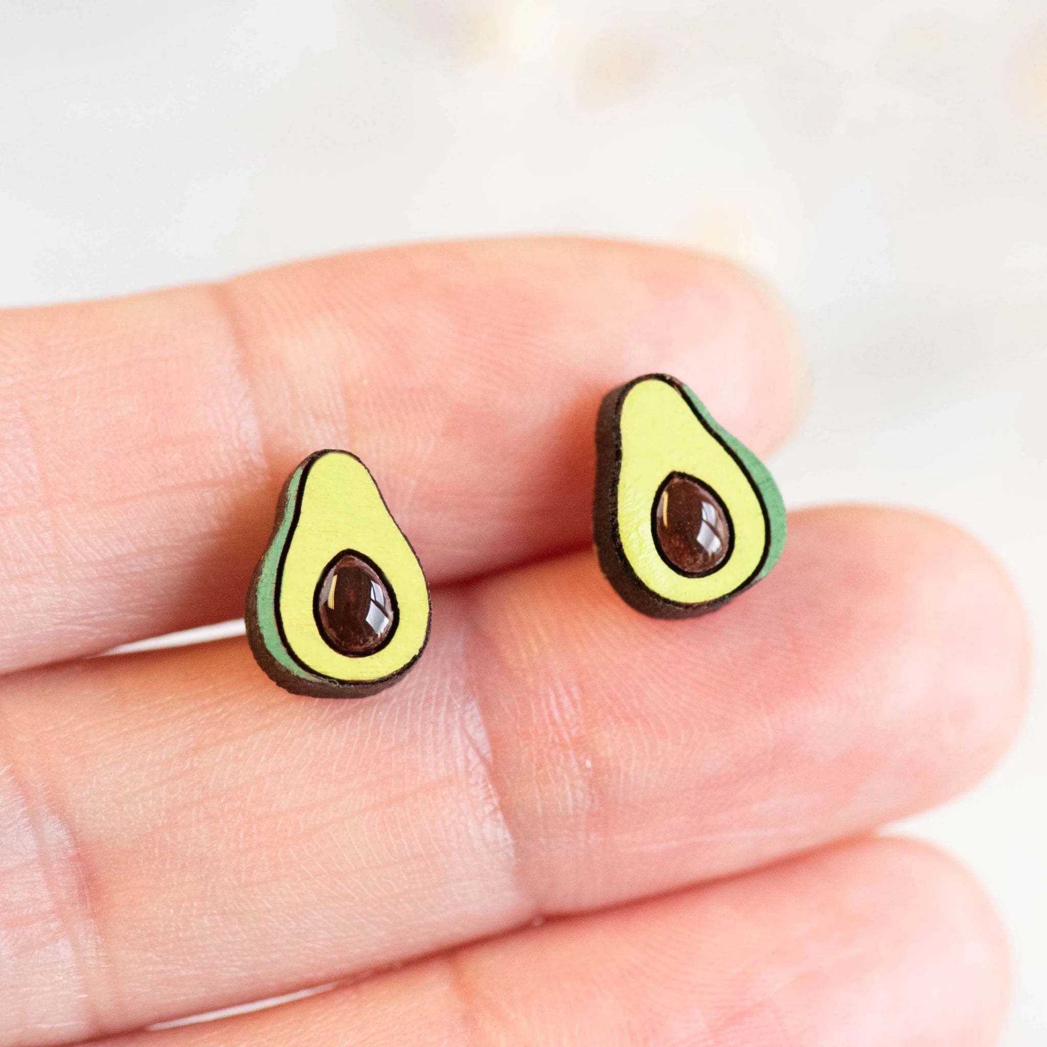 Avocado Stud Earrings - Robin Valley Official Store