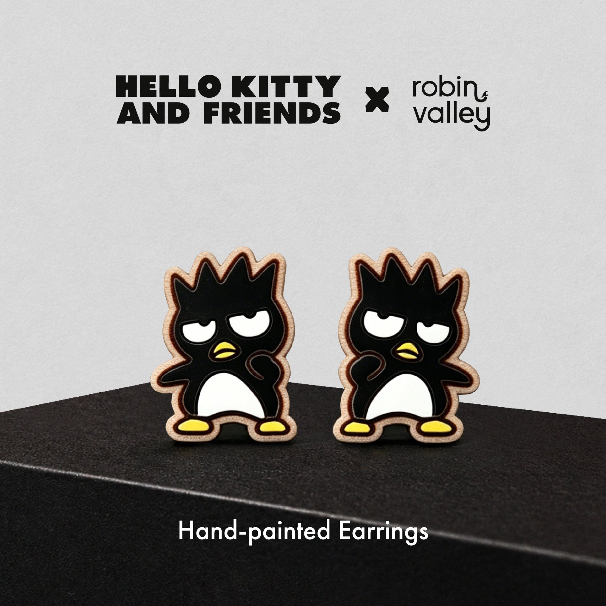 Badtz - Maru Stud Earrings - Robin Valley Official Store