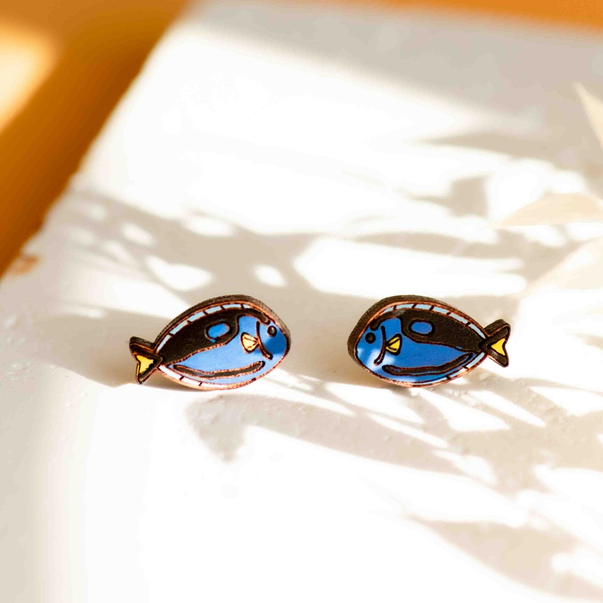Blue Tang Earrings - Robin Valley Official Store