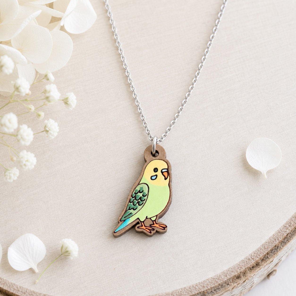 Budgerigar Bird Necklace - Robin Valley Official Store
