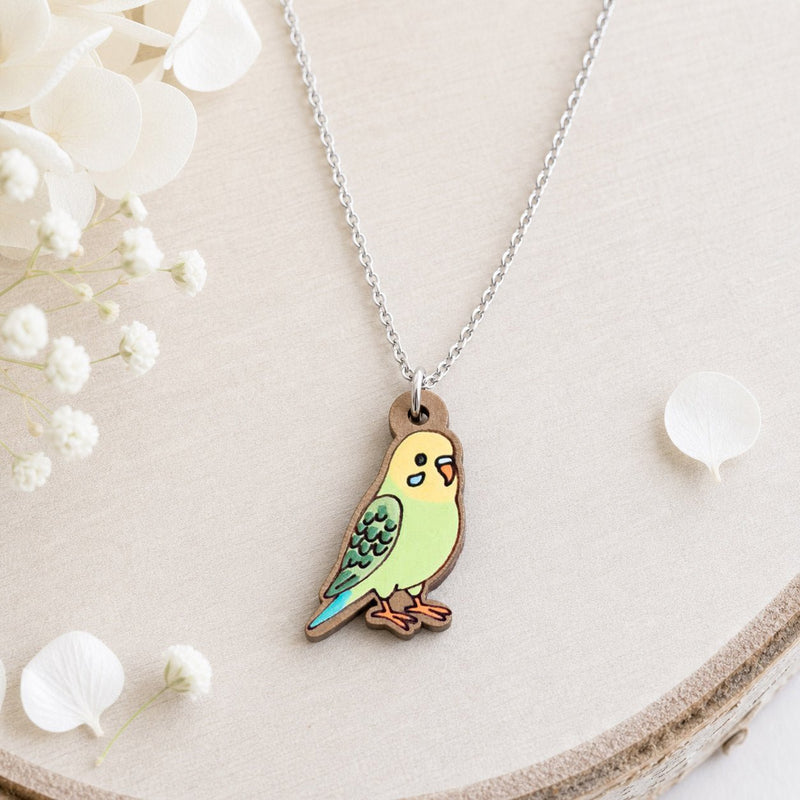 Budgerigar Bird Necklace - Robin Valley Official Store