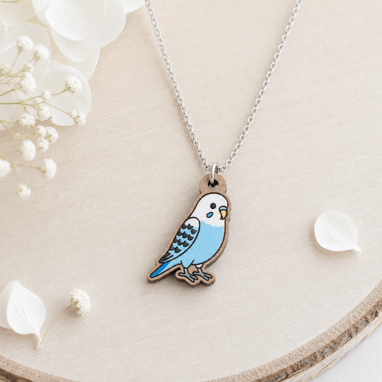 Budgerigar Bird Necklace - Robin Valley Official Store