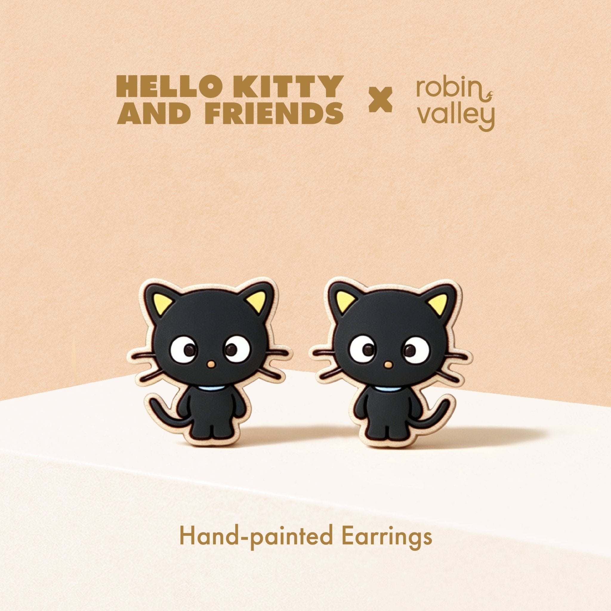 Chococat Stud Earrings - Robin Valley Official Store