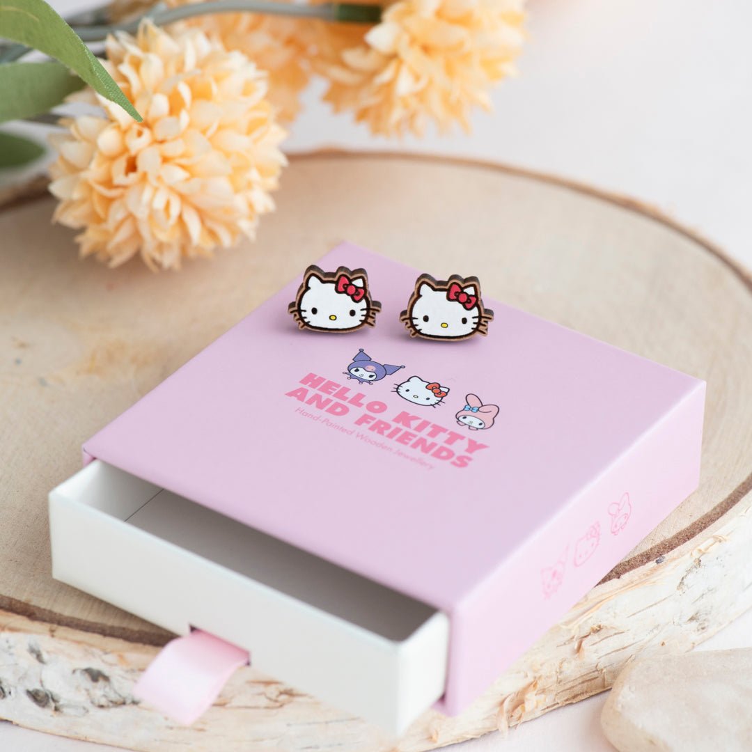 Classic Hello Kitty Stud Earrings - Robin Valley Official Store