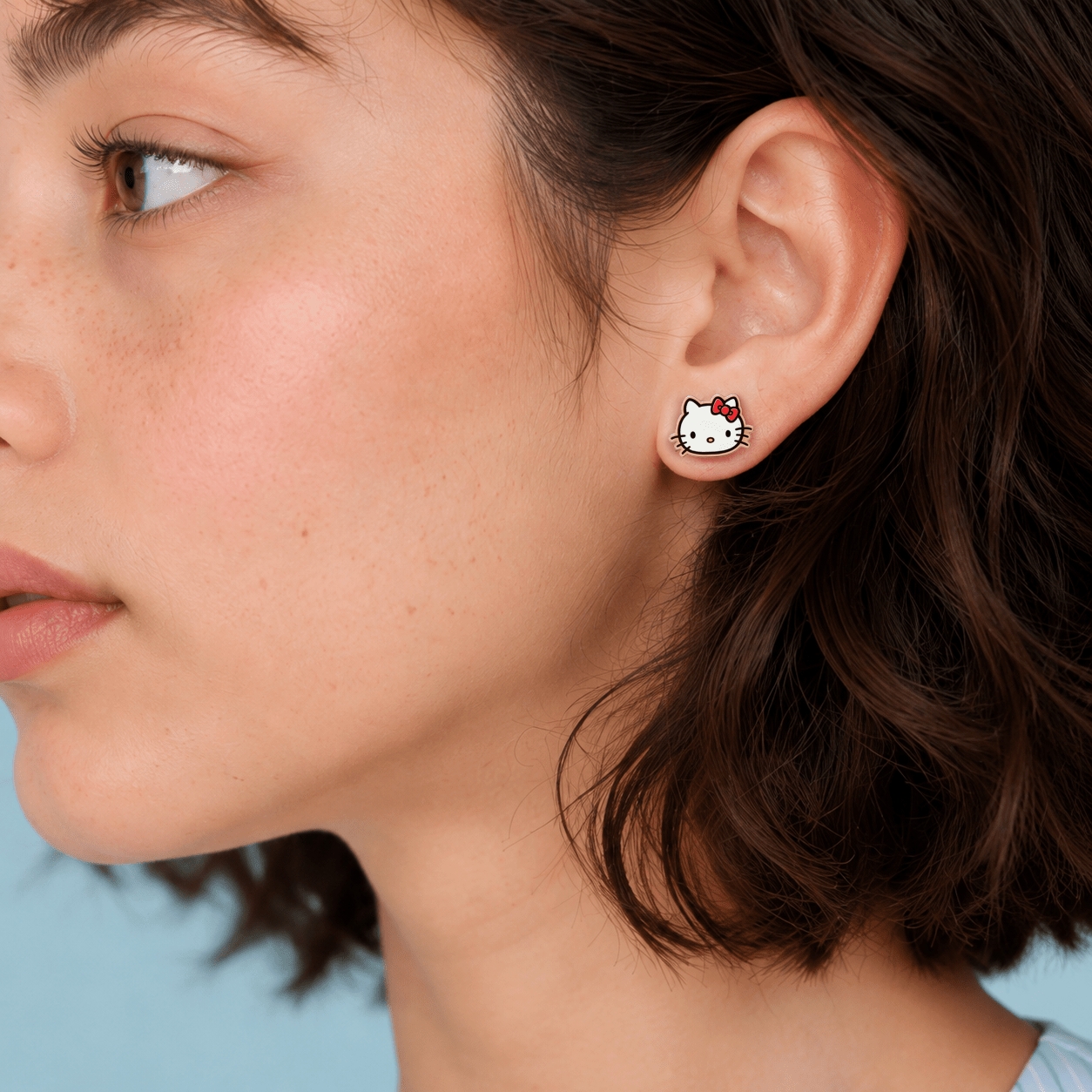 Classic Hello Kitty Stud Earrings - Robin Valley Official Store