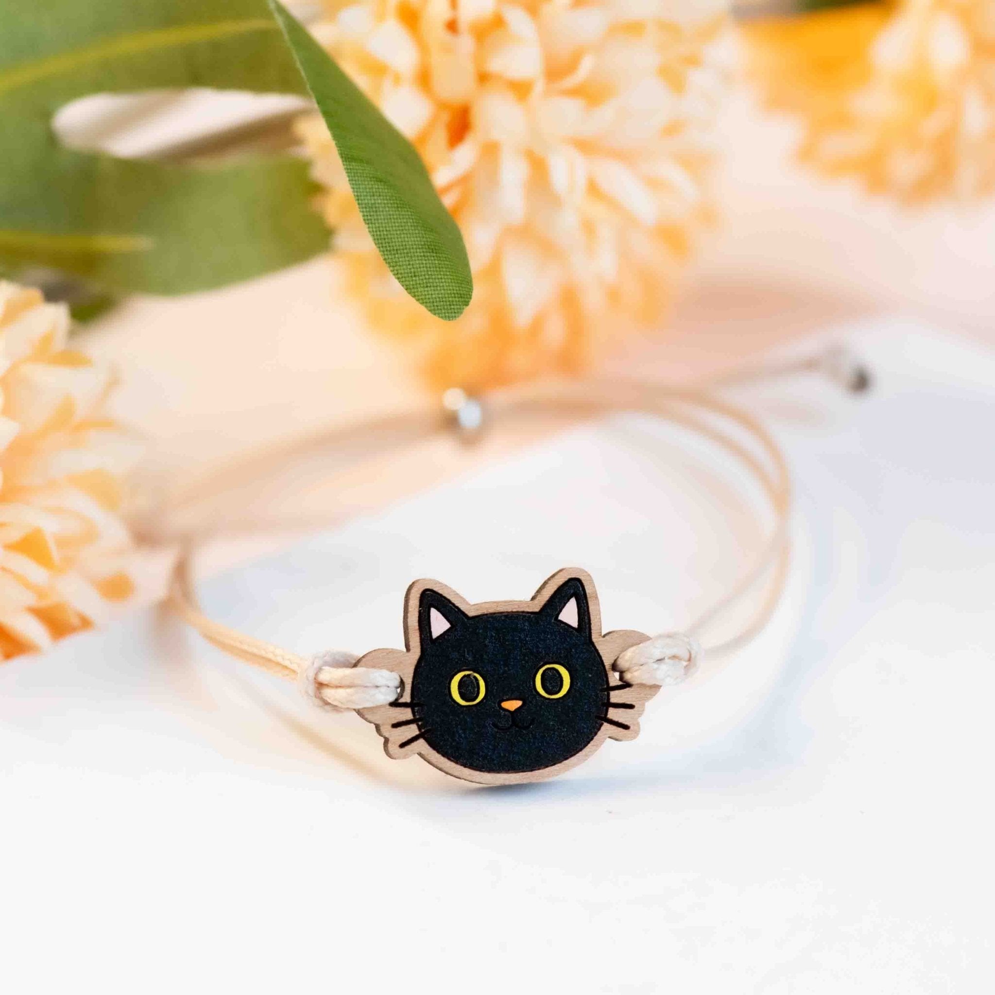 Cute Black Cat Bracelet - Robin Valley Official Store