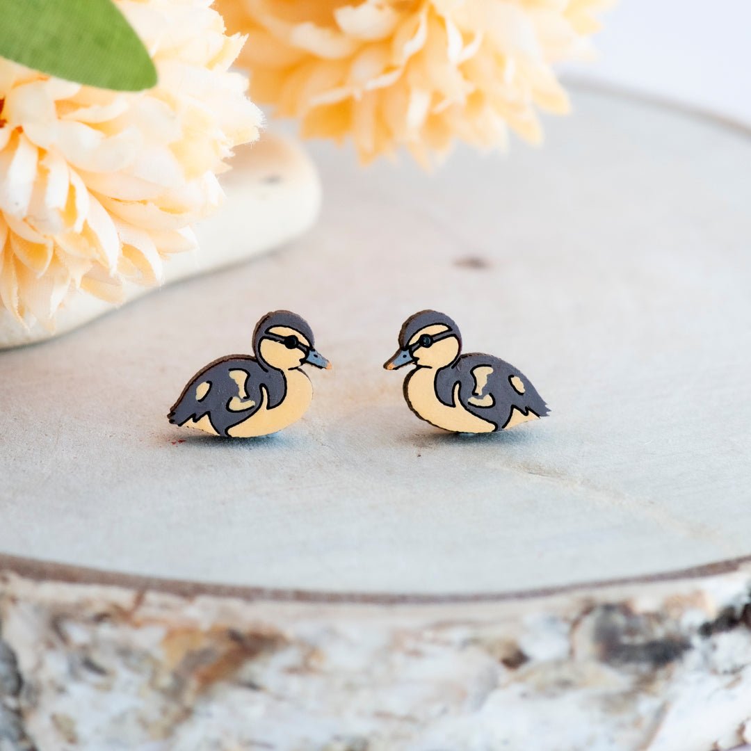 Cute Duckling Stud Earrings - Robin Valley Official Store