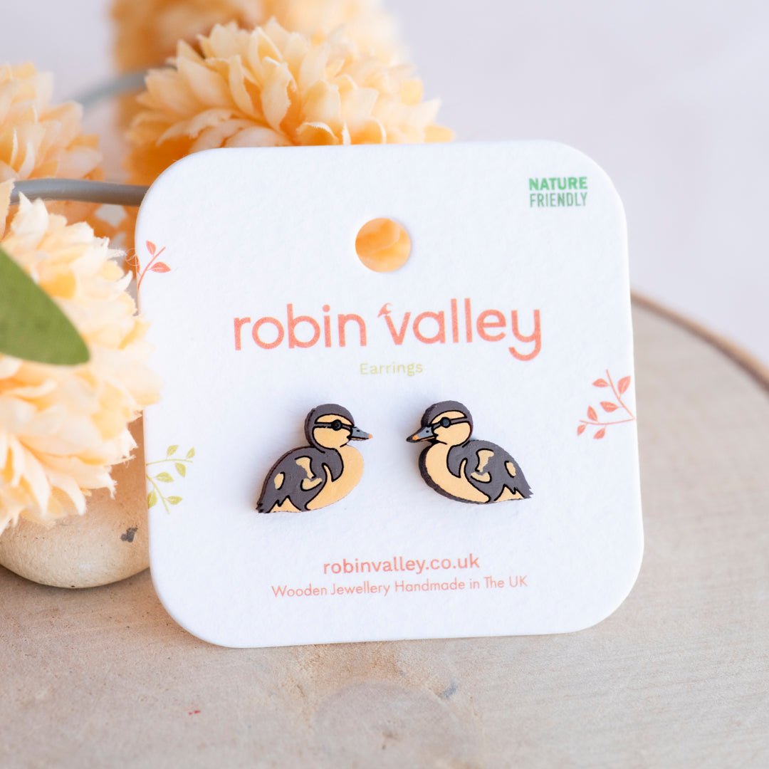 Cute Duckling Stud Earrings - Robin Valley Official Store
