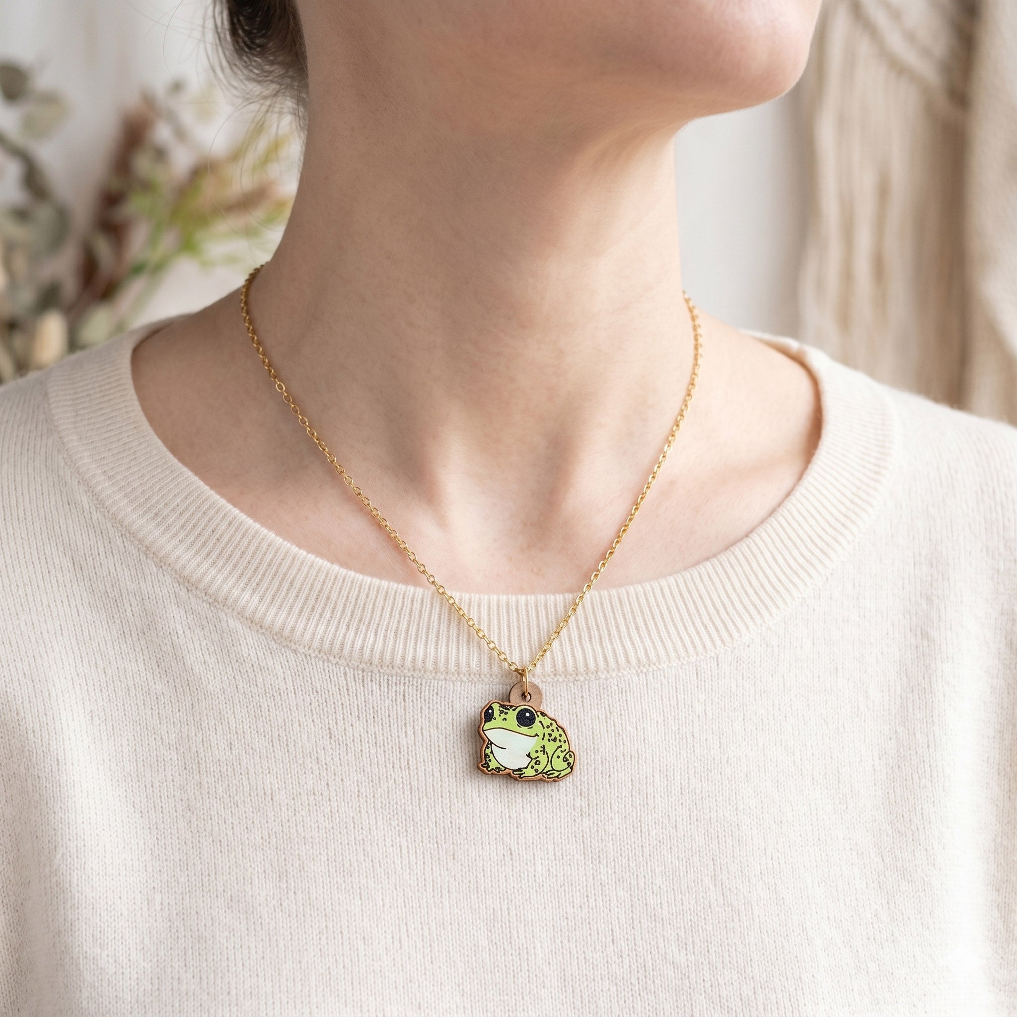 Cute Toad Necklace - Robin Valley Official Store