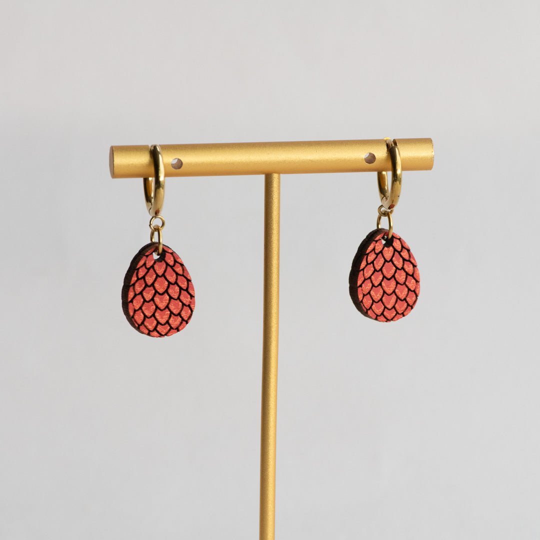 Dragon Egg Hoop Earrings - Robin Valley Official Store