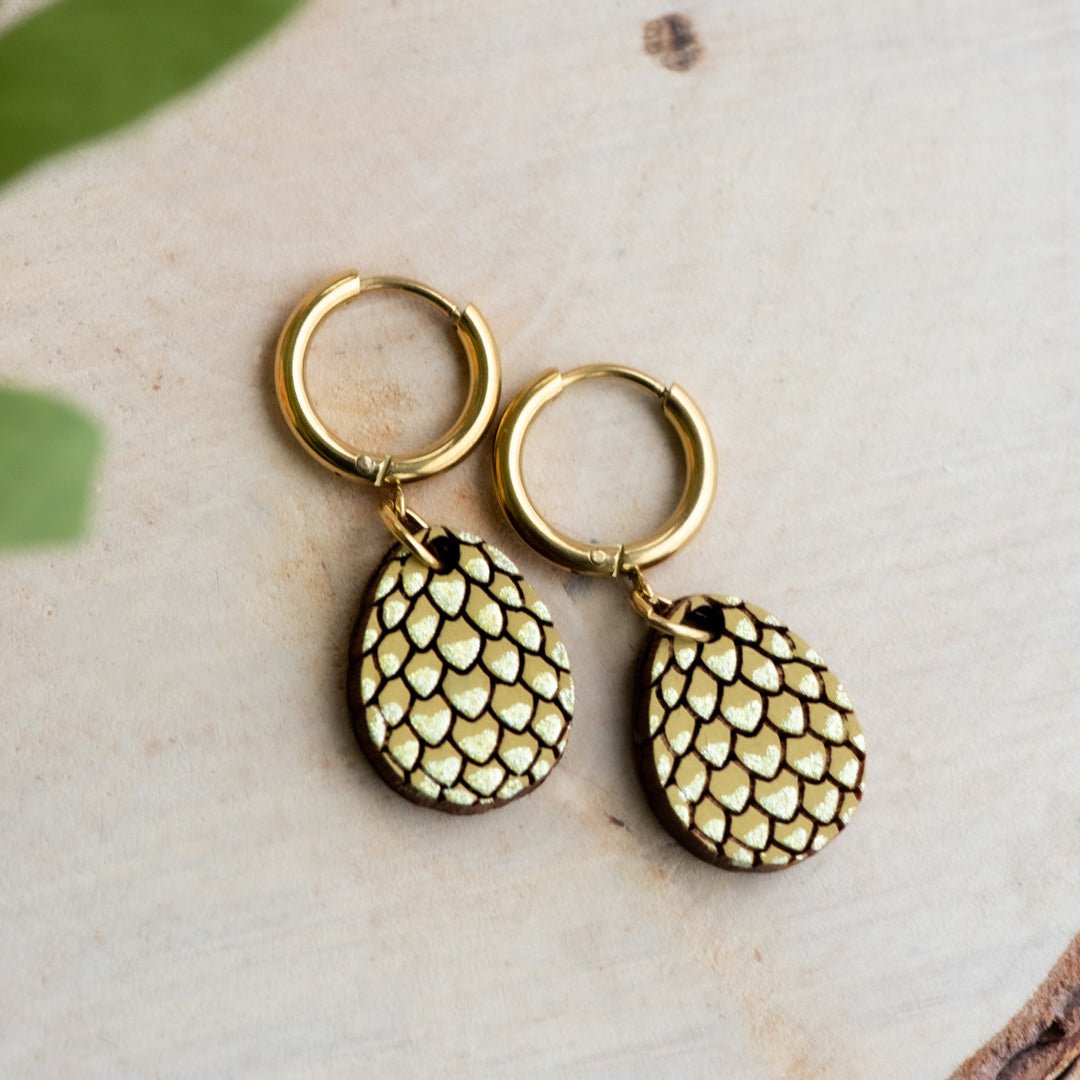 Dragon Egg Hoop Earrings - Robin Valley Official Store