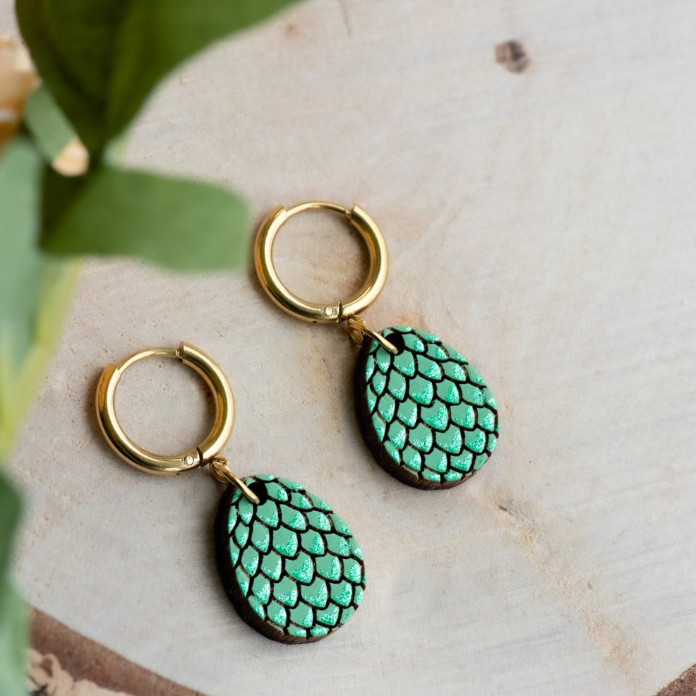 Dragon Egg Hoop Earrings - Robin Valley Official Store