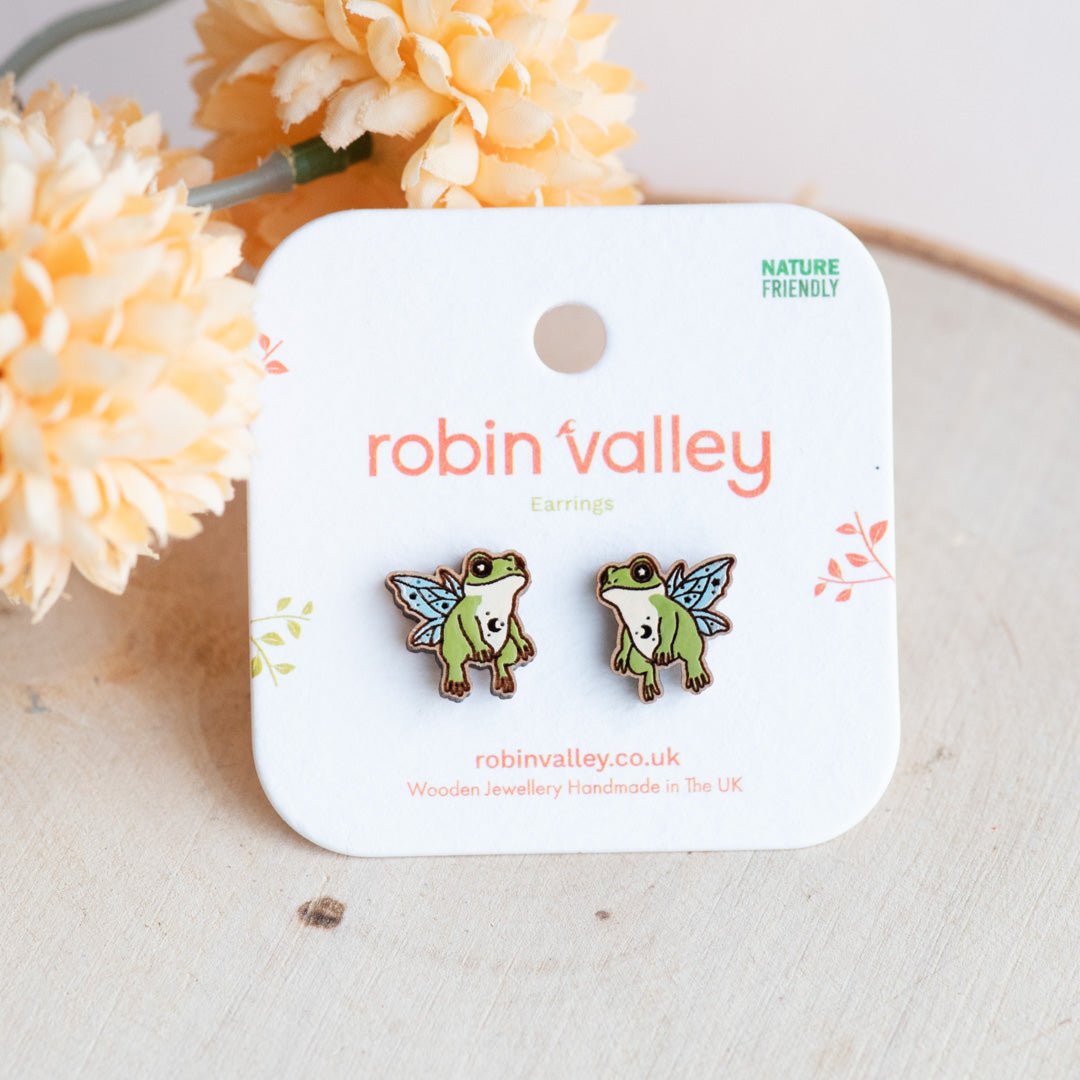 Fairy Frog Earrings - Robin Valley Official Store