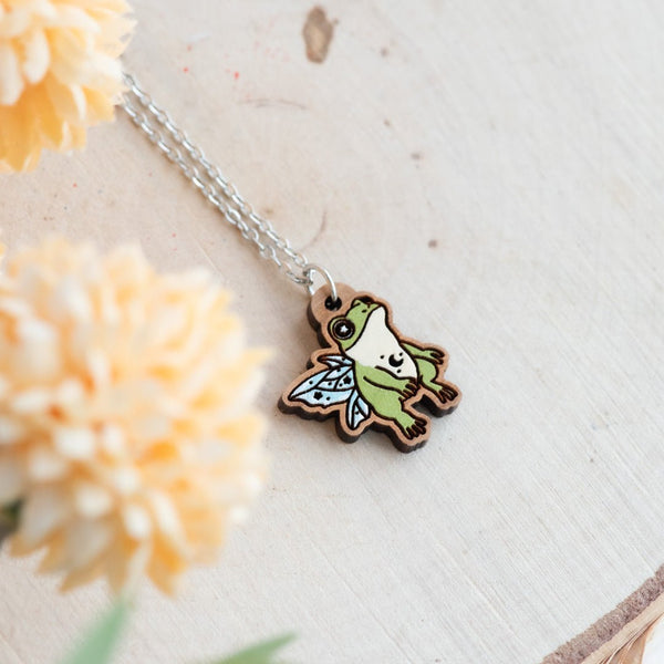 Fairy Frog Necklace - Robin Valley Official Store