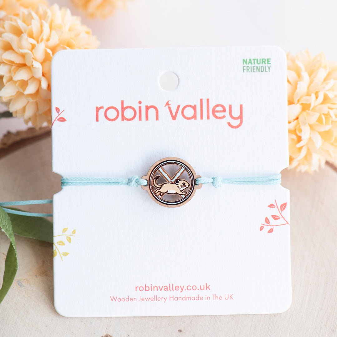 Gerbil in Running Wheel Bracelet - Robin Valley Official Store
