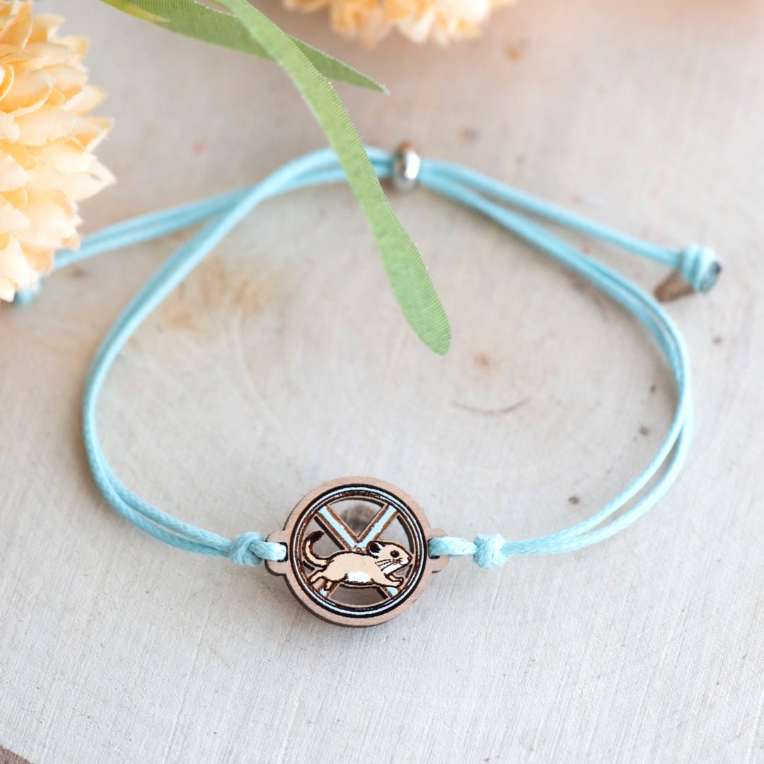 Gerbil in Running Wheel Bracelet - Robin Valley Official Store