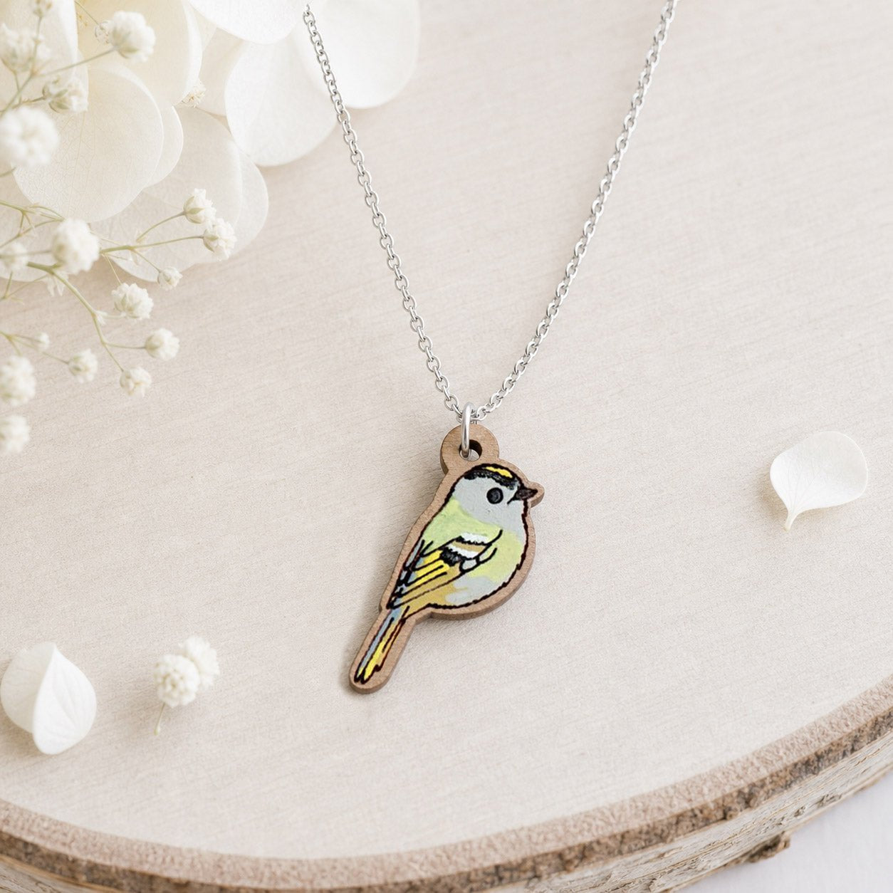 Goldcrest Bird Necklace - Robin Valley Official Store