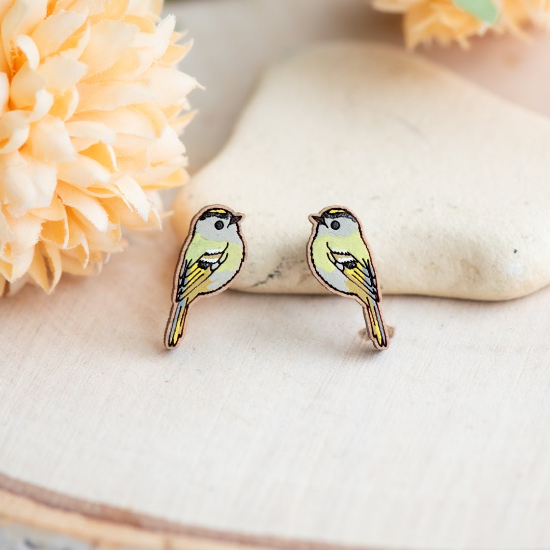 Goldcrest Stud Earrings - Robin Valley Official Store