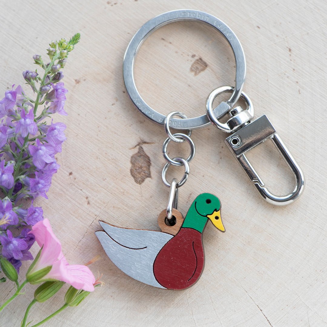 Green Duck Keyring - Robin Valley Official Store