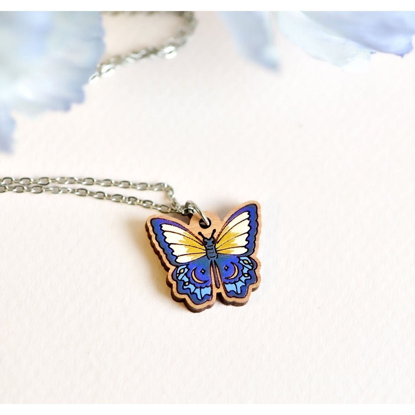 Crescent Butterfly Necklace – Robin Valley Official Store