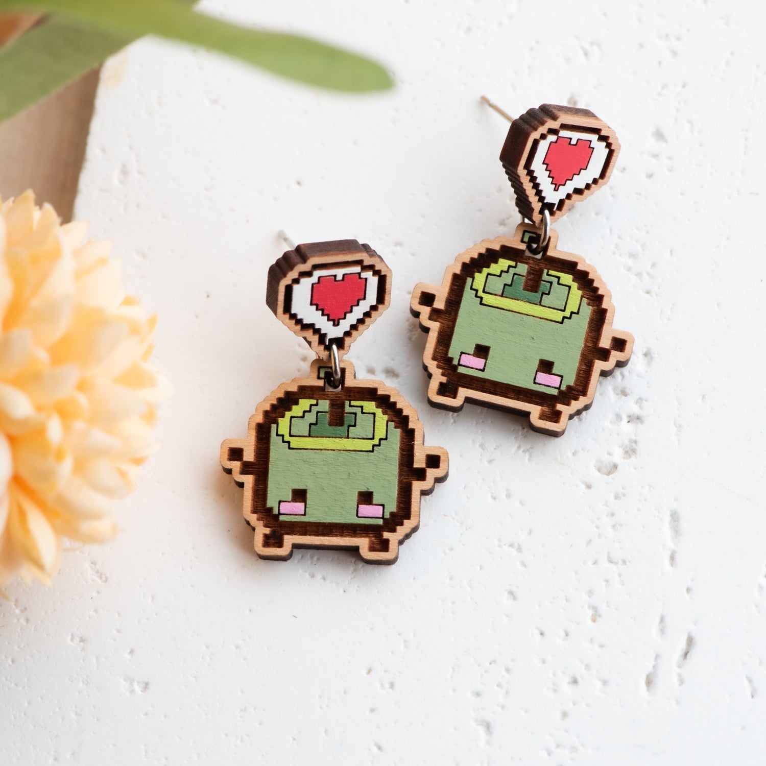 Happy Junimo Drop Earrings – Stardew Valley - Robin Valley Official Store
