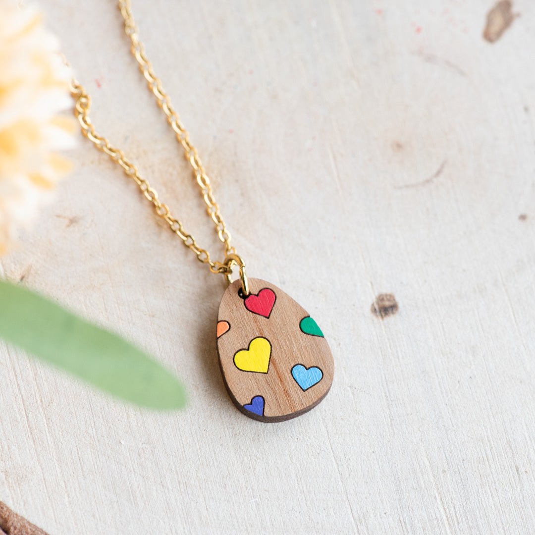 Heart Easter Egg Necklace - Robin Valley Official Store