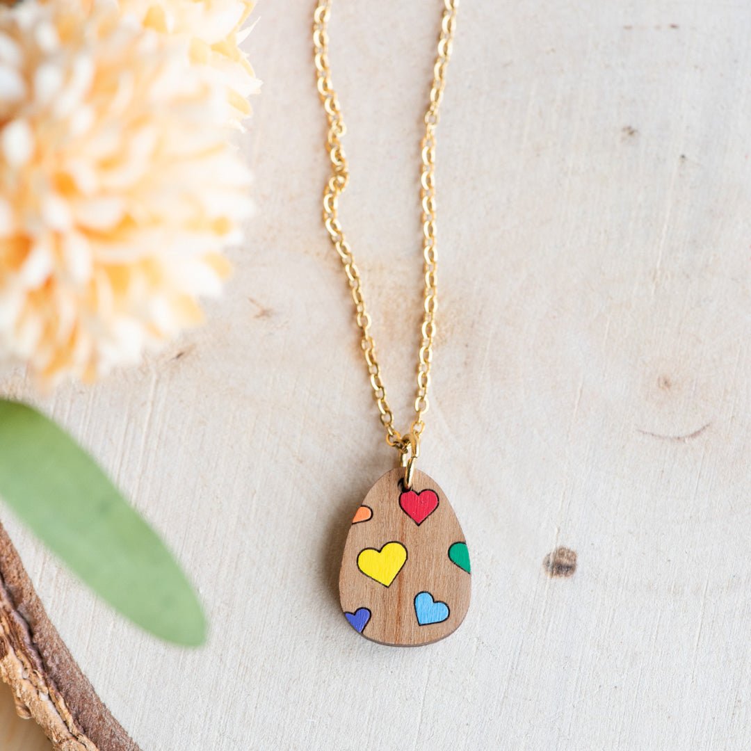 Heart Easter Egg Necklace - Robin Valley Official Store